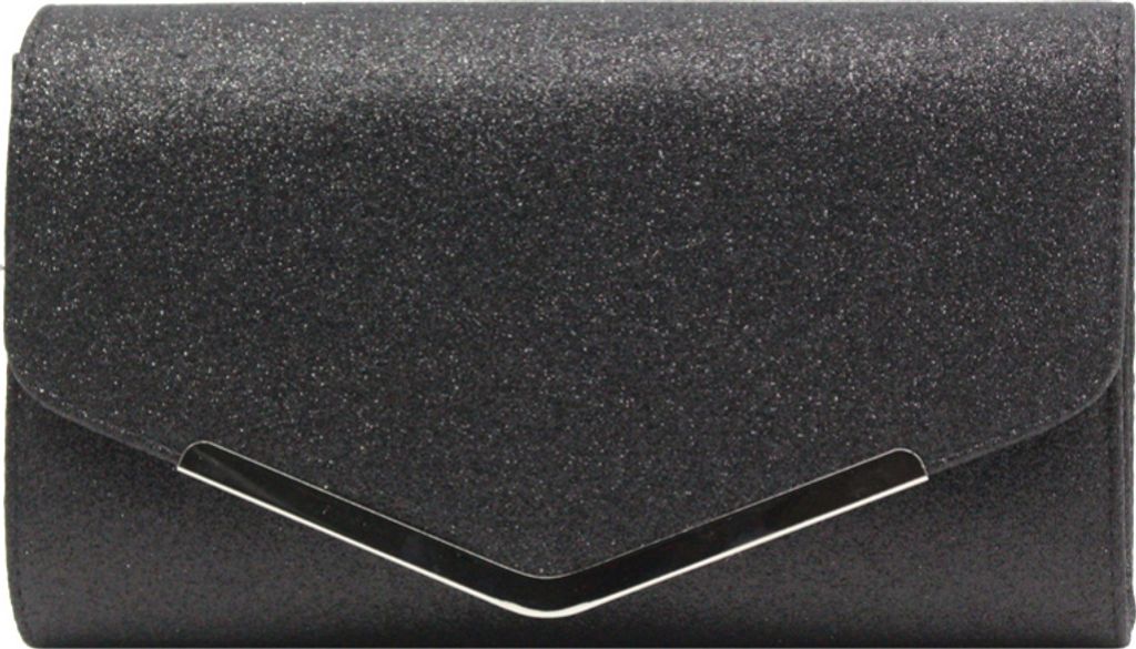 Schwarz Glänzende Umschlag Clutch Geldbörsen für Damen Abend Geldbörsen und Clutches für Hochzeiten
