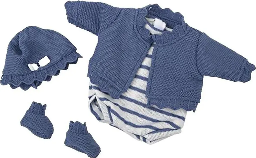 Tenue de poupée Arias 40 cm pour le jeu d'imitation : robe de baptême