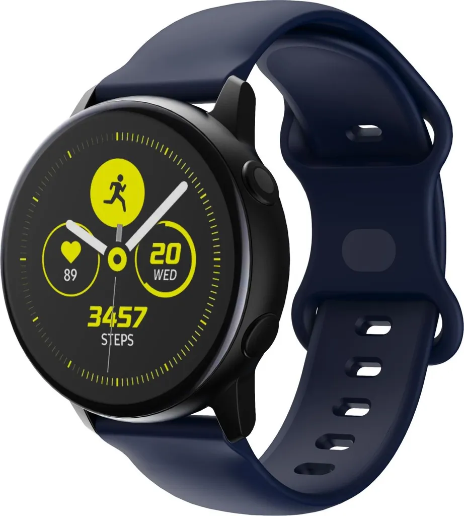 Cinturino Smartwatch 22mm Blu - Ricambio per Samsung Gear S3 e Huawei GT
