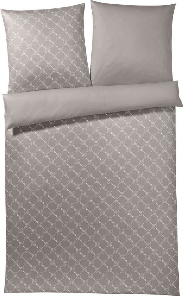 JOOP! Mako-Satin-Bettwäsche-Garnitur Cornflower Gradiant Farbe sand Größe 140x220+70x90cm