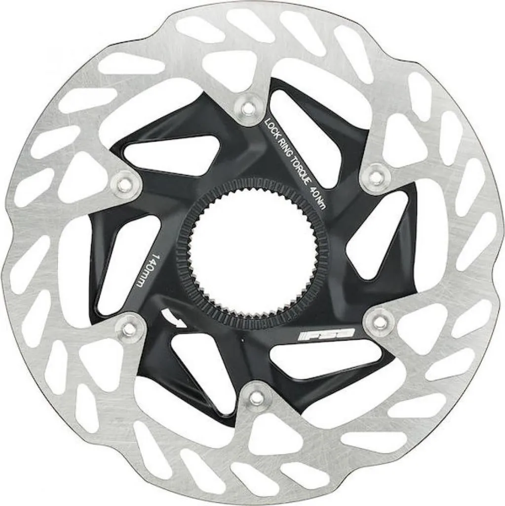 Disque FSA K-Force WE Centerlock 140mm en carbone et acier très rigide