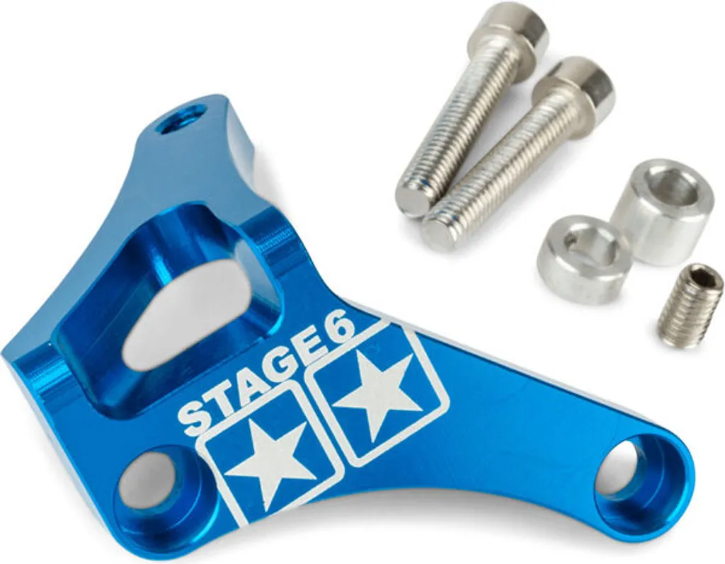 Embout bleu de levier d'embrayage en aluminium CNC Minarelli AM6