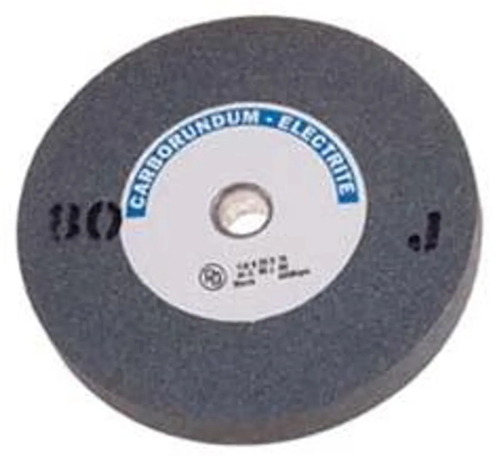Meule grain 80 en carbure de silicium vert haute résistance 150 mm PG