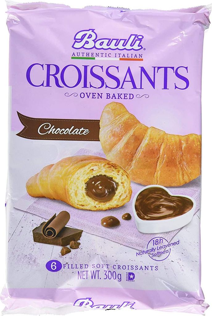 12x Bauli Cornetti Croissant kekse schoko brioche kuchen kakao 6x 50g Schokolade
