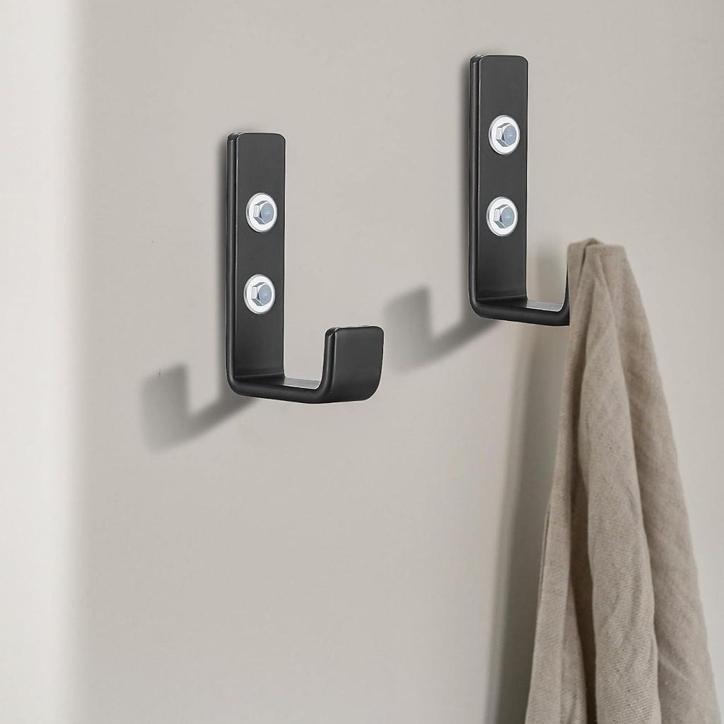 Garagenhaken Schwere J-förmige Haken - Set von 4 - Wandmontage - Schwerlast