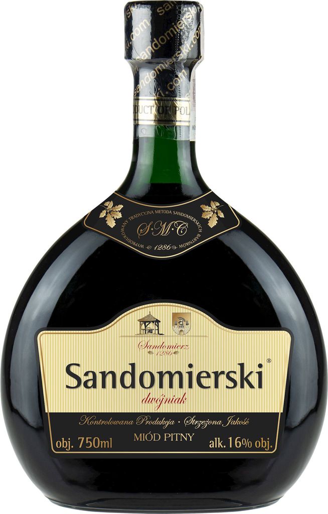 Sandomierski-Dwójniak-Honig (Halber) 0,75L | Met Honigwein Produktbild 