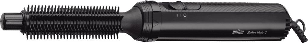 Braun Warmluft-Lockenbürste Satin Hair 1 AS 110 inklusive Bürstenaufsatz schwarz