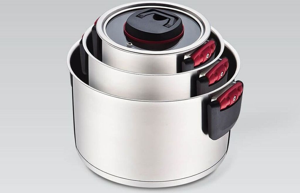 Maestro mr-3530-6 Set of Töpfe und Pfannen mit Klappgriffen Produktbild 10
