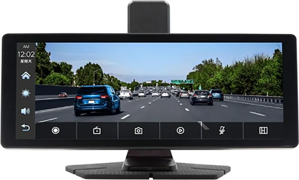 Avizar Dashcam 4K avec CarPlay et Android Auto sans fil écran 10,26"