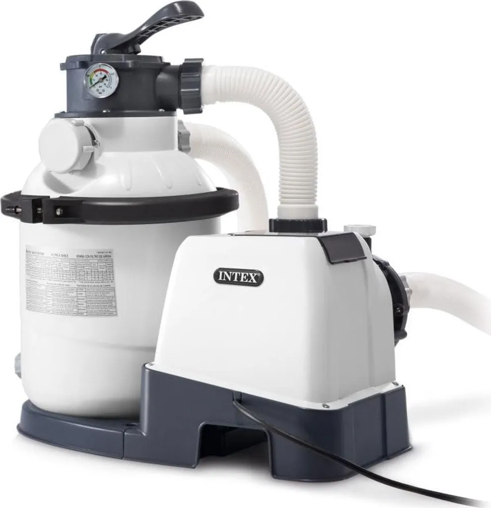 Dites Adieu à l'Eau Trouble avec la Pompe à Sable Intex 4500 L/h 26644