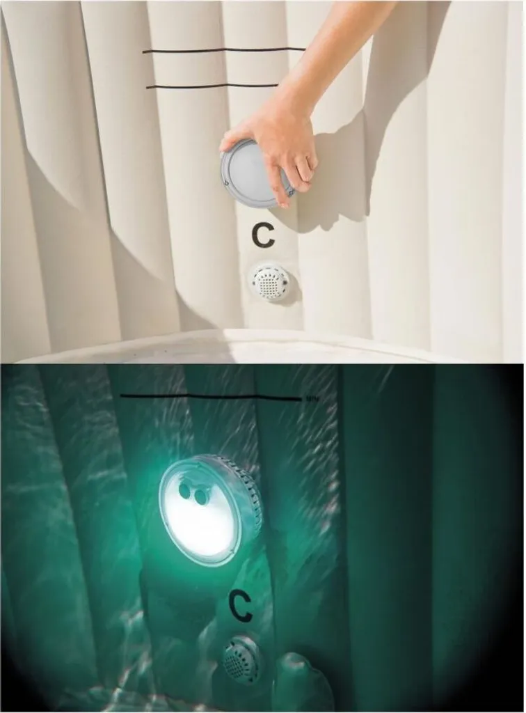 Luce Ambientale LED Intex 28503 per PureSpa | Design e Colori - 39