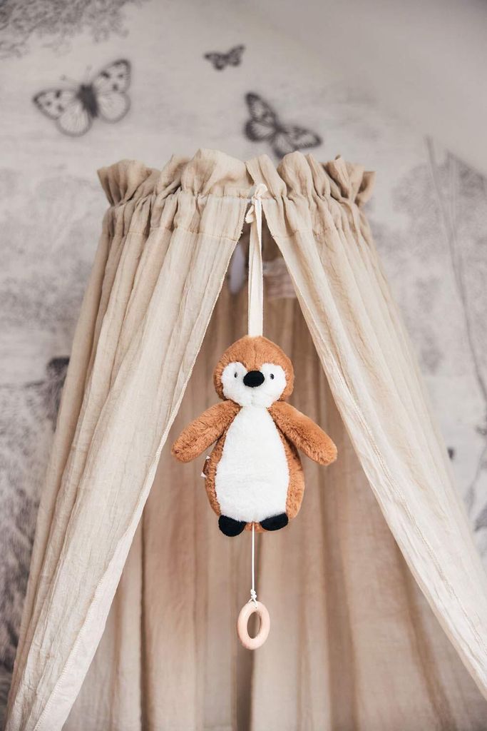 Jollein Betthimmel Vintage 155 cm Nougat Produktbild 9