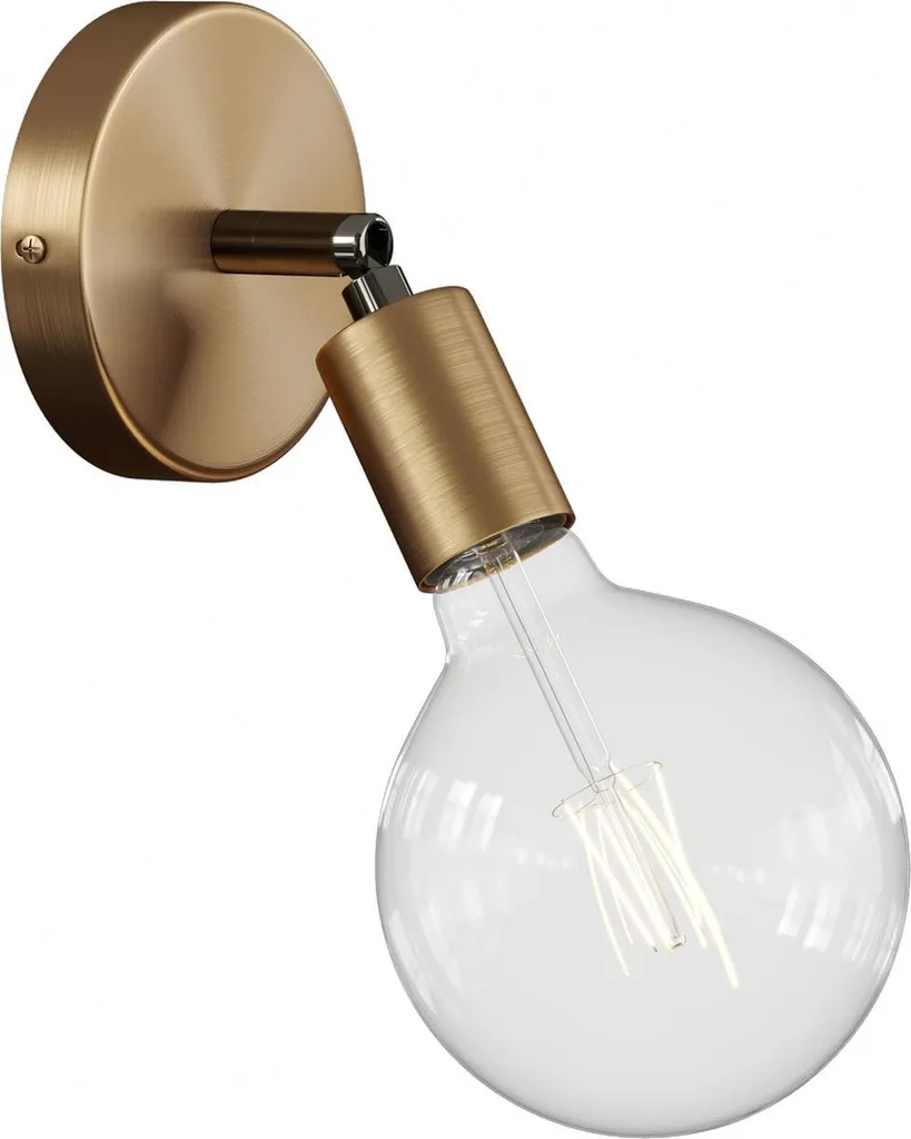 Lampada Fermaluce 90° Metallo: Illuminazione Direzionale Design E27