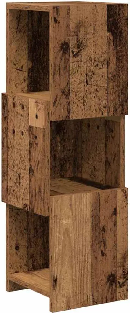 Armadio Angolare vidaXL in Legno Riciclato 25,5x25x80 cm | Design Eco