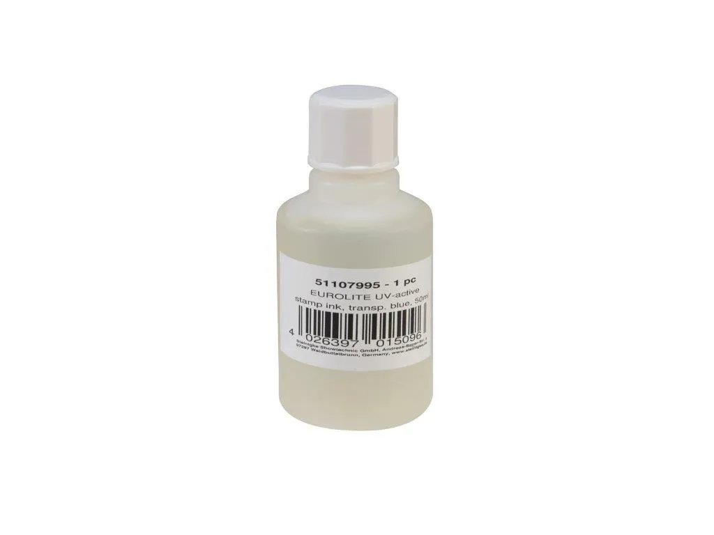 Inchiostro per Timbri UV Blu 50ml - Il Segreto per Timbri Invisibili