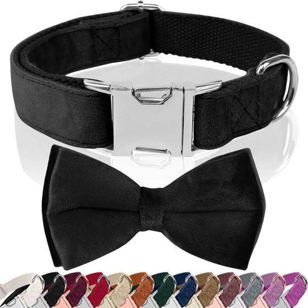 Collier en velours élégant avec son pendentif amovible - Modèle Nao