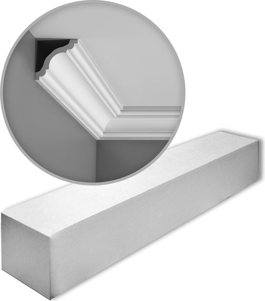 Orac Decor CX123 AXXENT Zierleisten 1 Karton SET 24 Stuckleisten | 48 m