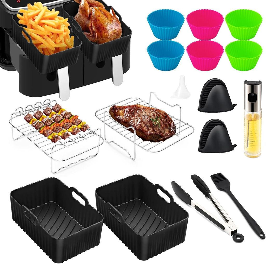 Airfryer Zubehör für Ninja Foodi AF300EU AF400EU 7.6L-9.5L, Produktbild 