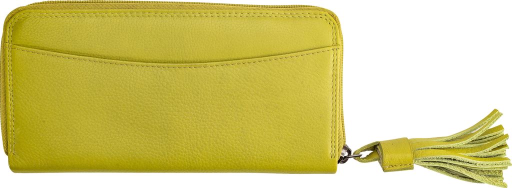 Josephine Osthoff Geldbörse Damen Leder Länglich Portemonnaie mit Reißverschluss KleinGeldbörse Kreditkartenetui RFID-Schutz Geldbeutel mit Mü...