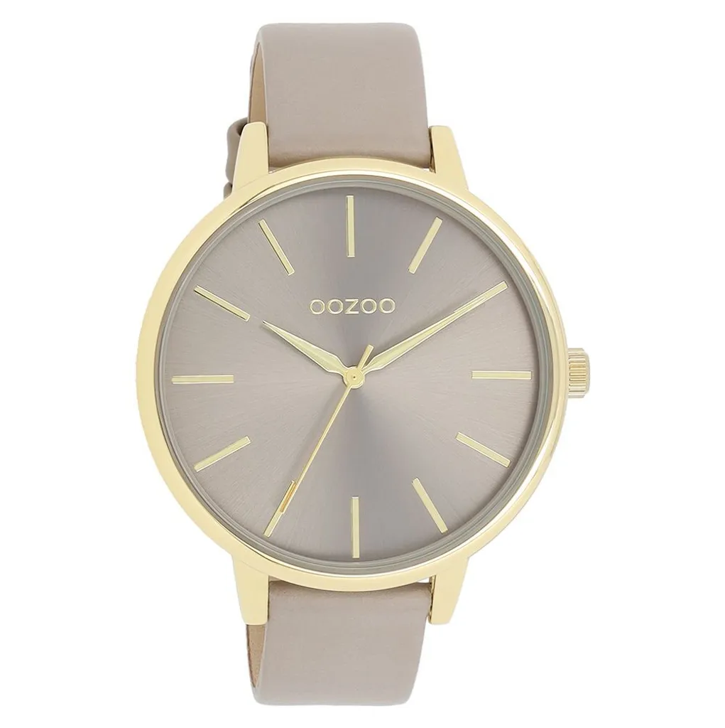 Montre Oozoo UOC11291 Femme Cuir Marron Quartz Design Scandinave