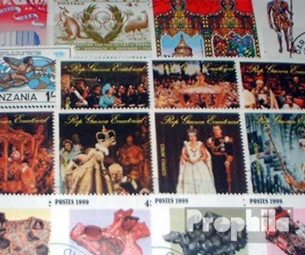 Briefmarken Afrika 150 verschiedene Sondermarken