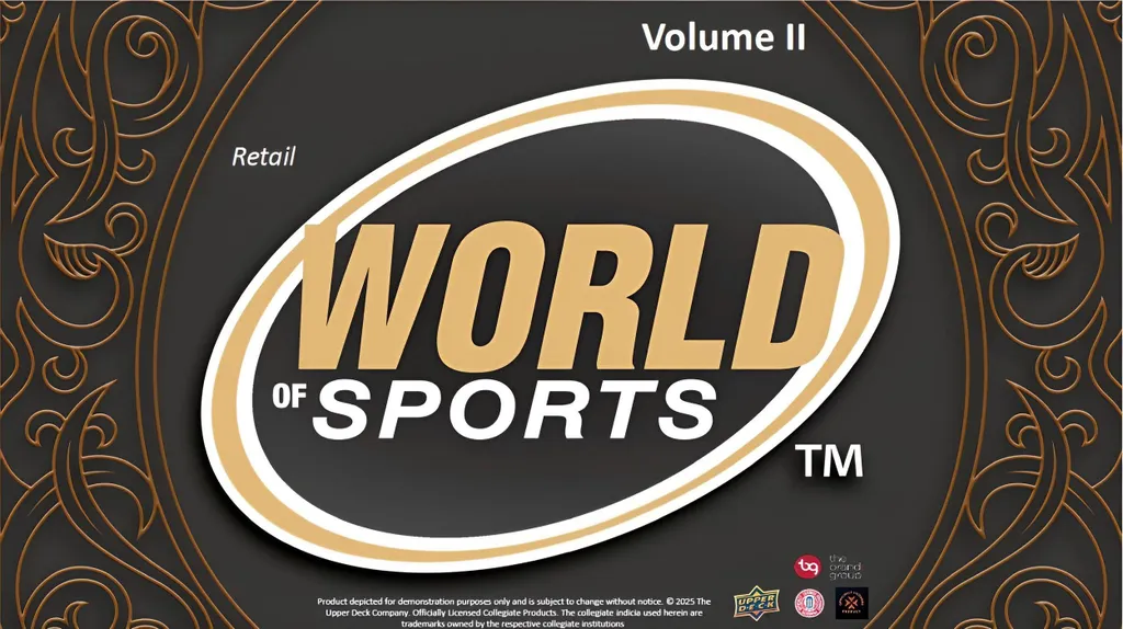 Upper Deck World of Sports 2026 Vol 2 Blaster - Cartes Rares et Inserts