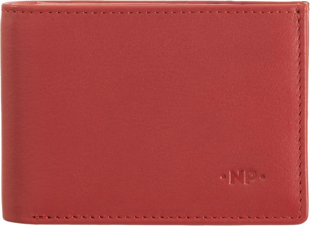 Portefeuille en cuir multicolore DuDu 620479006 avec protection RFID