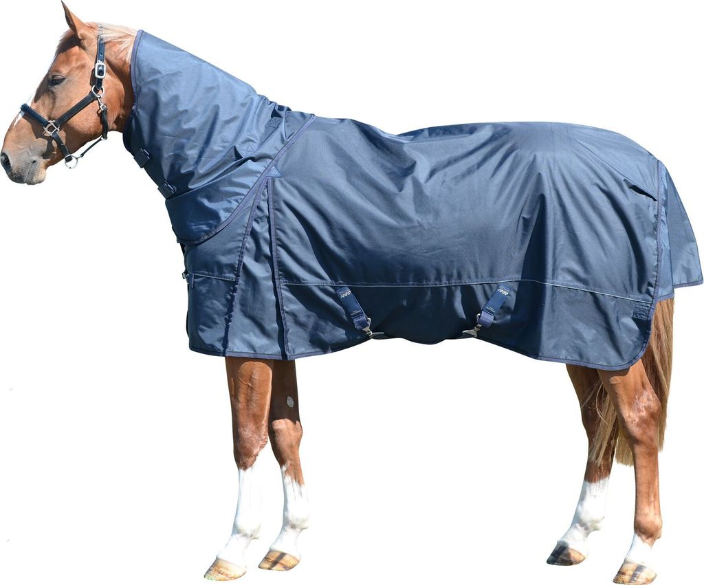 EQuest Ontario II Outdoordecke 160 g - 1680 Denier, Farbe:Navy, Größe:M