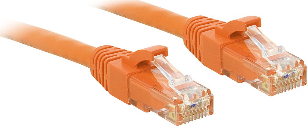 LINDY Patchkabel Cat6 U/UTP orange 15m