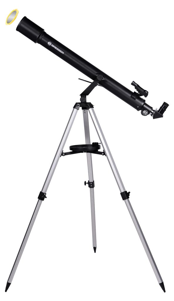 Bresser Optics SIRIUS 70/900 AZ, Schwarz, Aluminium, 7 cm Produktbild 
