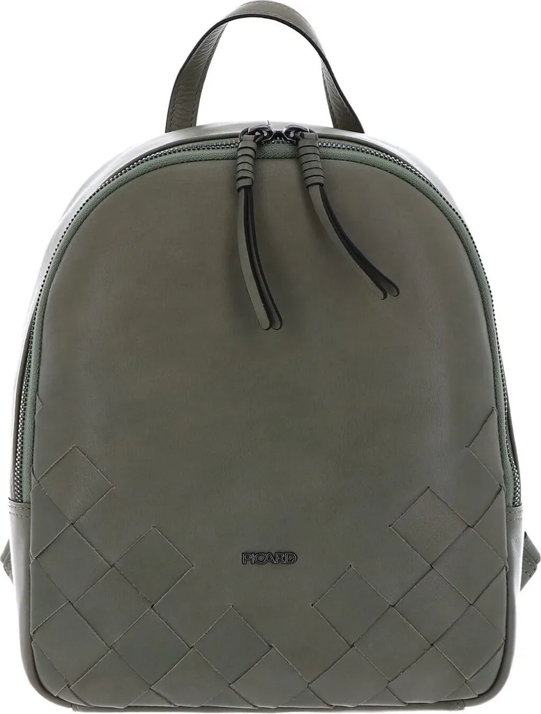 PICARD Savanne Backpack Palm Leaf - Sac à dos vert élégant pour femme