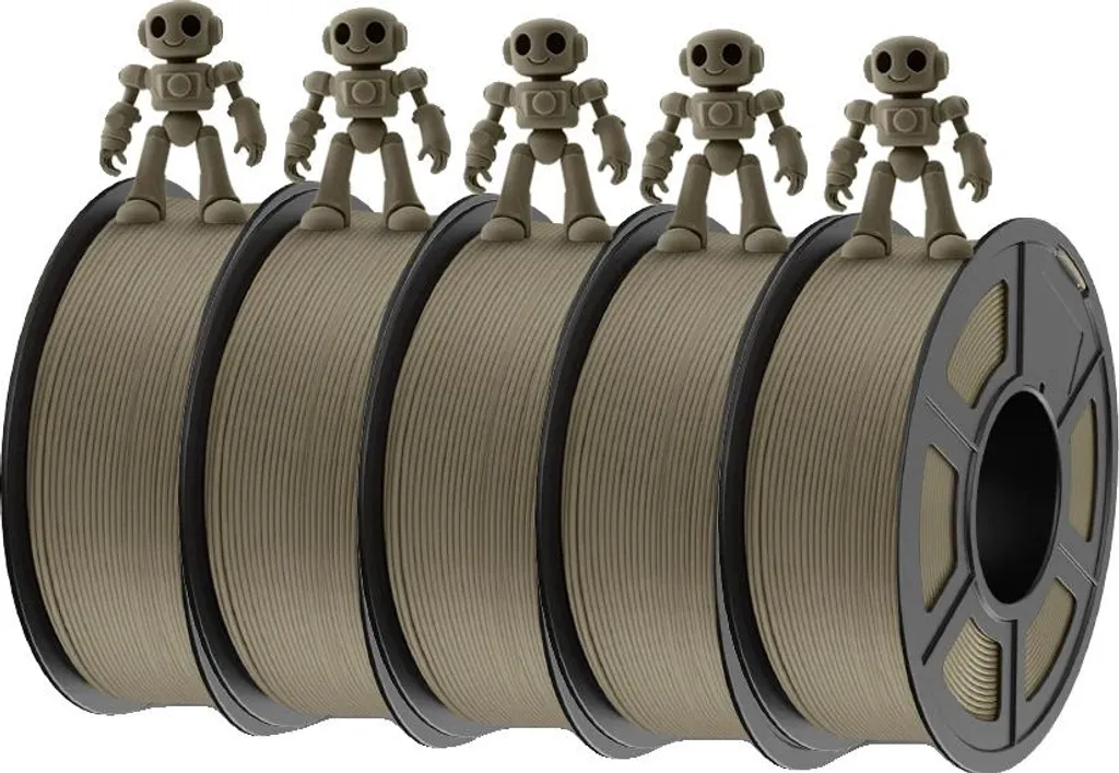 Filament PLA Mat sans Obstruction Clatty 1kg pour une Surface Lisse