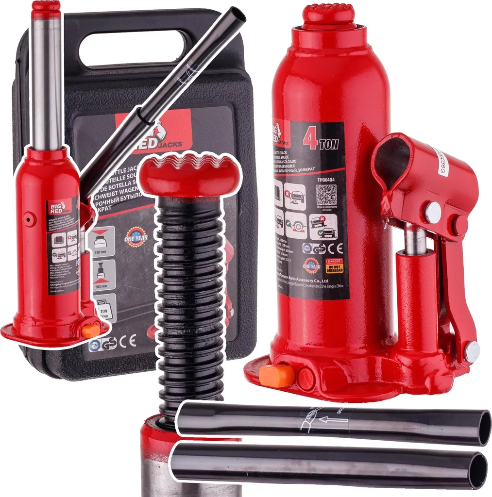 Cric rouleur hydraulique 4 tonnes Big Red pour véhicule et utilitaire