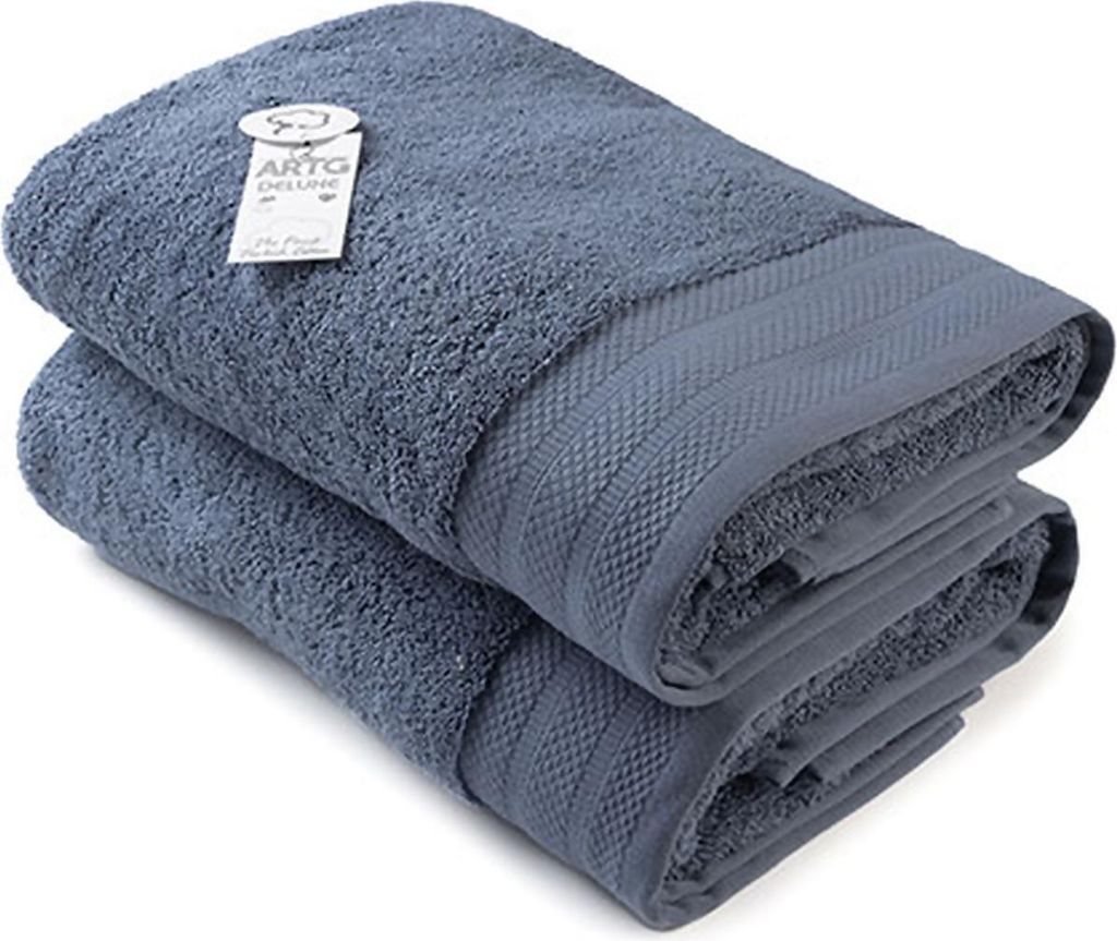 A&R AR604 | Badetuch Excellent Deluxe Baumwolle - 70 x 140 cm - Farbe: Jeans Blue - Größe: 70 x 140 cm