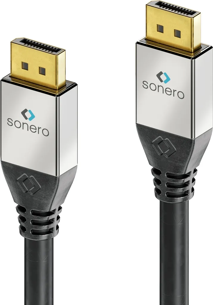 Cordon DisplayPort 4K Sonero de 3 Mètres - Câble Vidéo Haute Qualité