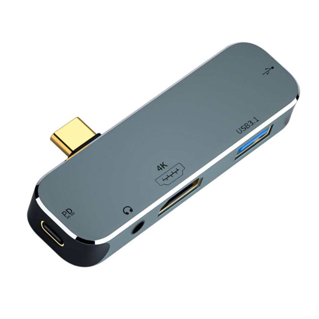O17C 5-in-1 USB-C Adapter – HDMI 4K, USB 3.1 & USB 2.0 Hub, Produktbild 