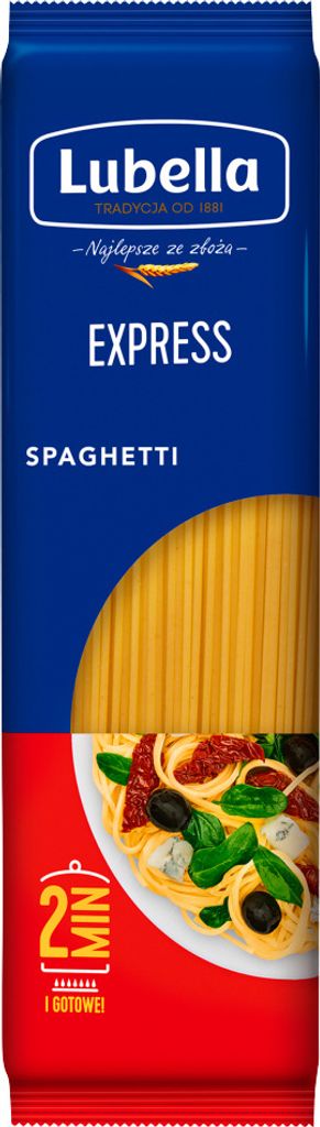 Lubella Makaron Express Spaghetti 400 G Makarony