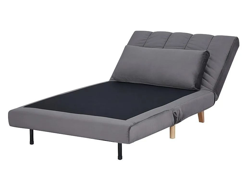Fauteuil pliant DALIMIL gris : la solution pour recevoir sans encombrer - 5