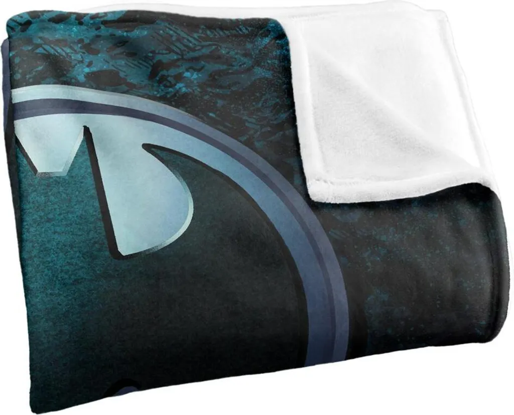 Couverture Batman Logo TV18528 Colorée en Microfibre Douce Taille Unique - 3