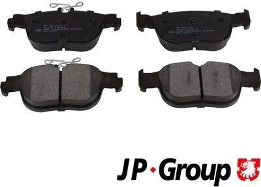 Plaquettes de frein JP GROUP 1163713810 pour Golf VIII et Audi A3 8Y