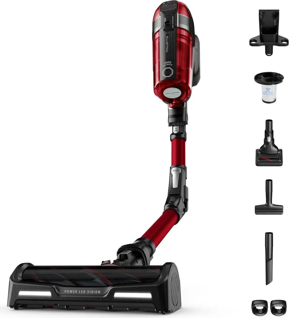 Aspirateur balai Rowenta pour maison avec animaux domestiques et poils