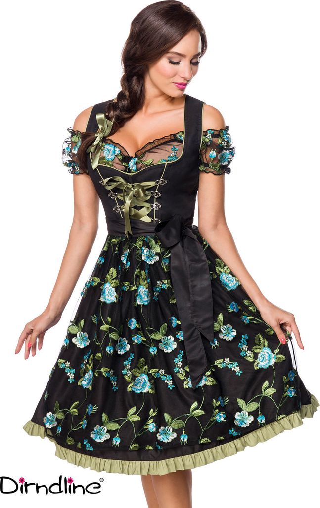 Dirndline Dirndl inkl. Spitzenbluse