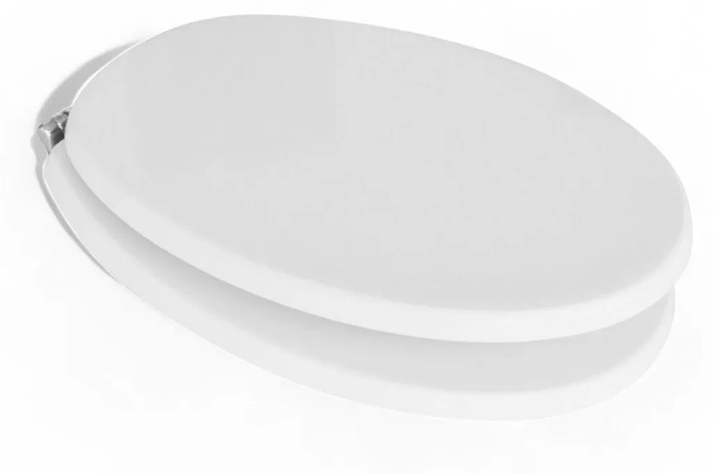 Abattant WC Thermodurcissable Donatello Blanc Haute Résistance Rayures - 2