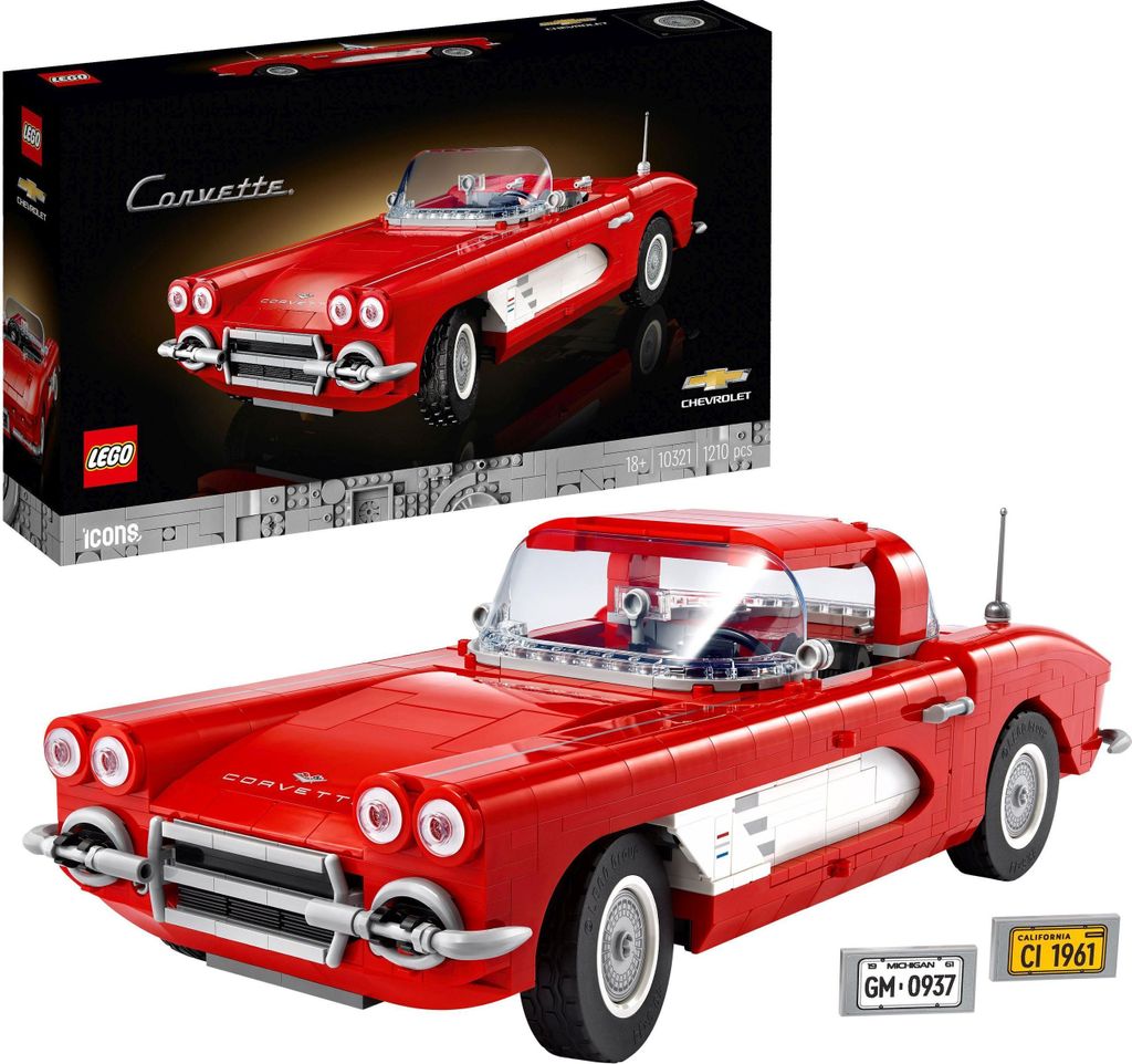Lego® - Ikonen - Chevrolet Corvette - 10321 Produktbild 