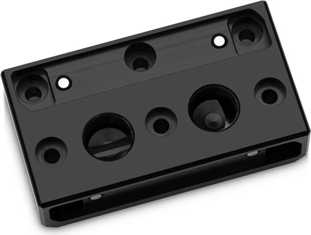 EK Water Blocks 3831109900413 Plaque de montage Acétal Noir 1/4 G