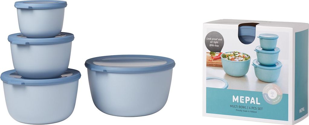 set cirqula rund 4-tlg (500+1000+2000+3000)- nordic blue Image du produit 