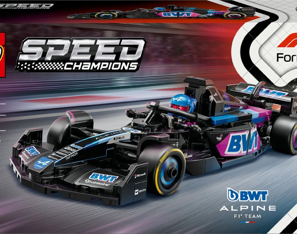 LEGO Speed Champions Auto da Corsa F1 BWT Alpine Team A524 Immagine del prodotto 