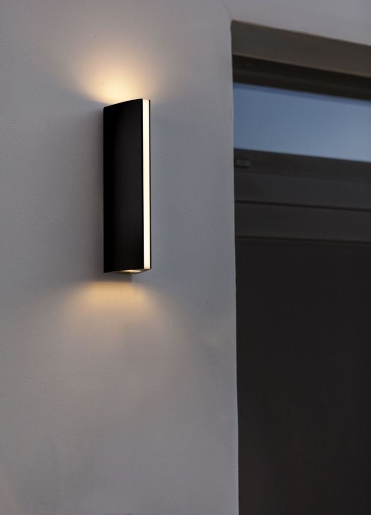 Lutec LED Außenwandleuchte Leo anthrazit Up- & Downlight Produktbild 4