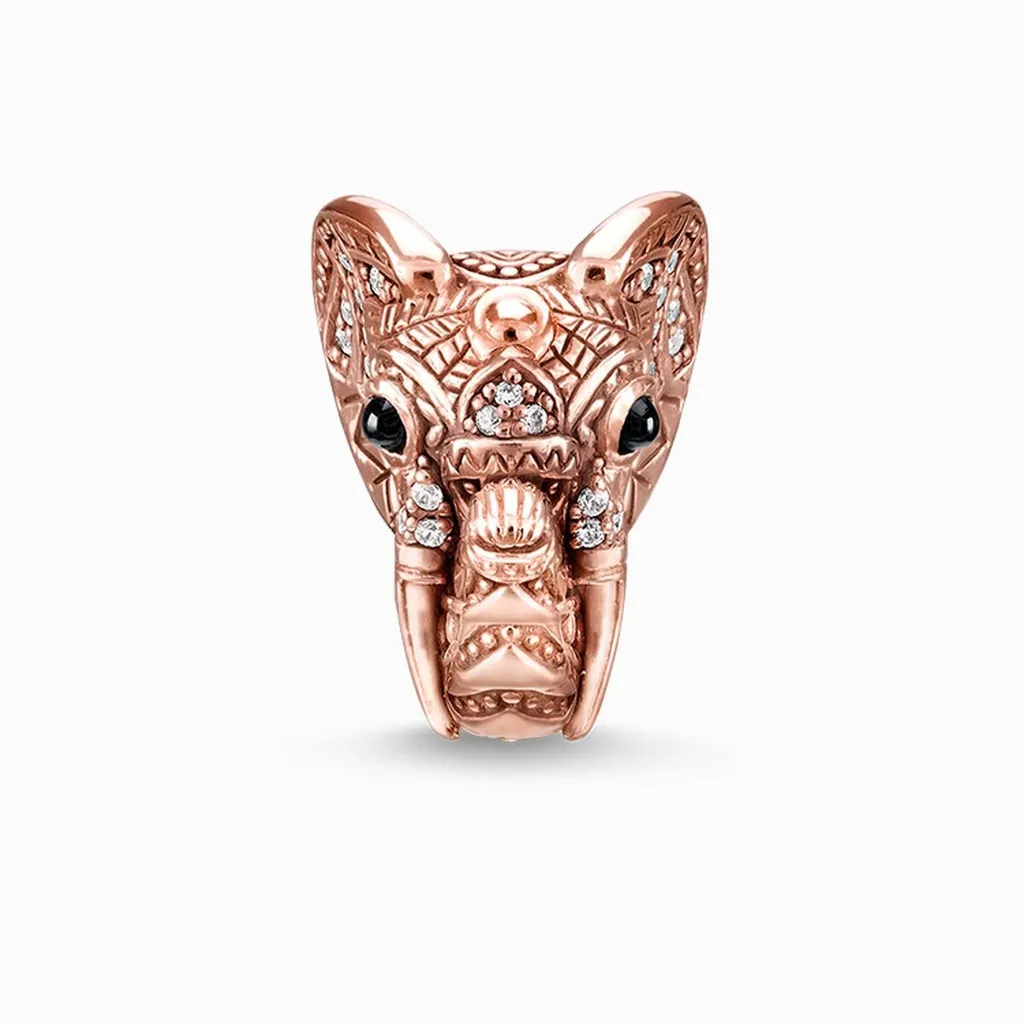 Perle Éléphant pour Bracelet Femme en Argent Rose Thomas Sabo K0266