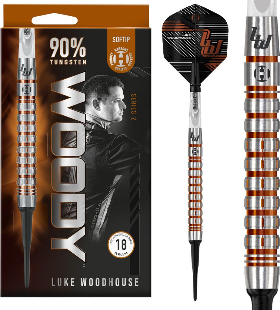 Harrows Luke Woodhouse V2 90% Softdarts